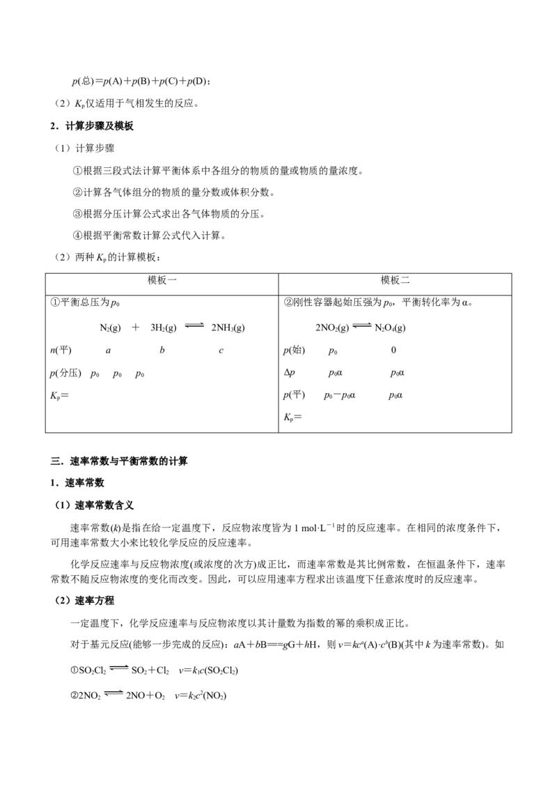 专题28化学反应原理综合题（解析版）-备战2025年高考化学二轮&middot;突破提升专题复习讲义（新高考通用）_05高考化学_2025年新高考资料_二轮复习_01高考语文等多个文件