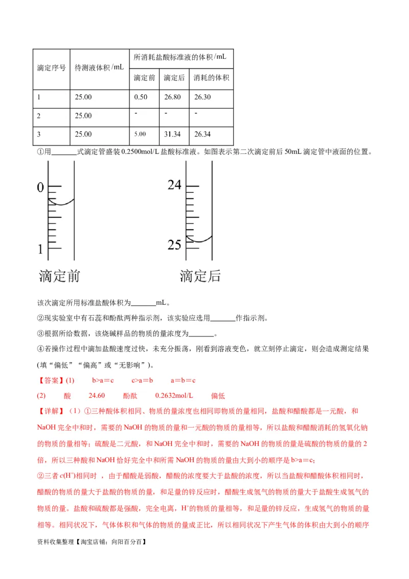 专题突破卷09水溶液中的离子反应与平衡（解析版）_05高考化学_新高考复习资料_2024年新高考资料_一轮复习资料_完2024年高考化学一轮复习考点通关卷（新高考通用）_专题突破卷