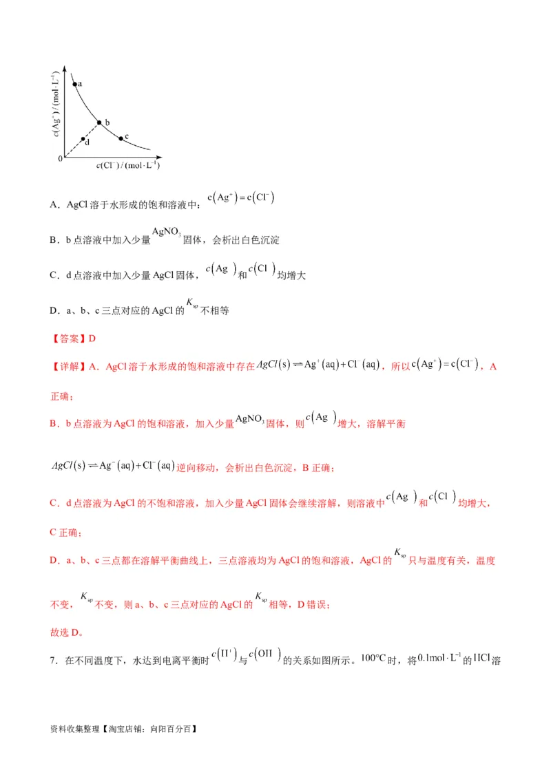 专题突破卷09水溶液中的离子反应与平衡（解析版）_05高考化学_新高考复习资料_2024年新高考资料_一轮复习资料_完2024年高考化学一轮复习考点通关卷（新高考通用）_专题突破卷