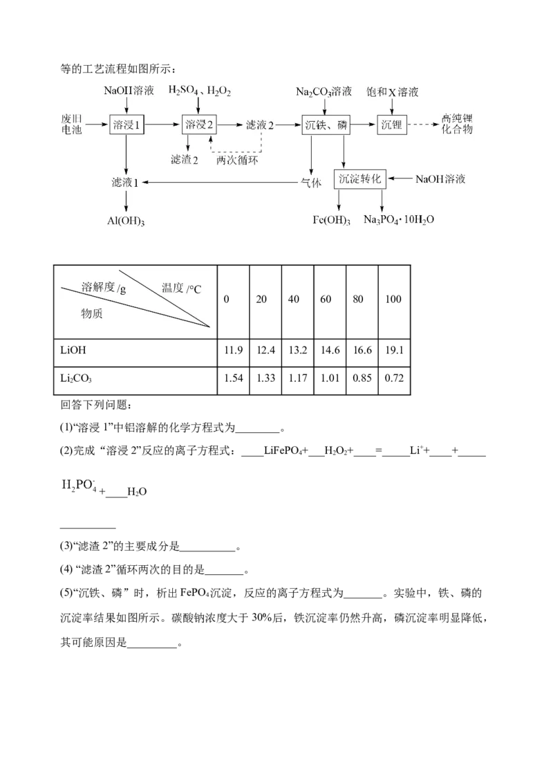 微专题34非金属及其化合物制备流程与实验探究（Si、N、P、As）-备战2022年高考化学考点微专题（原卷版）_05高考化学_新高考复习资料_2022年新高考资料_备战2022年高考化学考点微专题