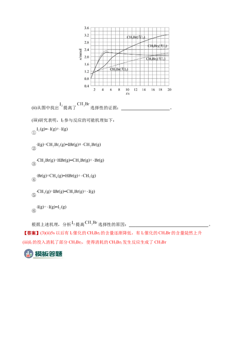模板03平衡图像原因解释(解析版)_05高考化学_2025年新高考资料_二轮复习_2025年高考化学答题技巧与模板构建338868722_第二部分主观题突破_化学反应原理