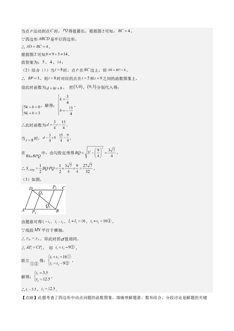 专题6-1数形结合思想在解题中的巧用（考题猜想，11种类型）解析版_初中数学人教版_八年级数学下册_保存转存之后查看(1)_8下-初中数学人教版（2026春新版持续更新）_旧版-可参考