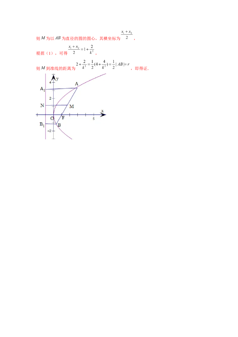 跟踪训练06抛物线（解析版）_2.2025数学总复习_2024年新高考资料_3.2024专项复习_更新中2024年新高考数学一轮复习之题型归纳与重难专题突破提升（新高考专用）_第八章平面解析几何