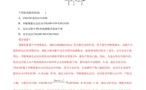 微练10物质转化&ldquo;环式&rdquo;历程与机理（原卷版）_05高考化学_新高考复习资料_2023年新高考资料_专项复习_2023年高考化学热点专项导航与精练（新高考专用）