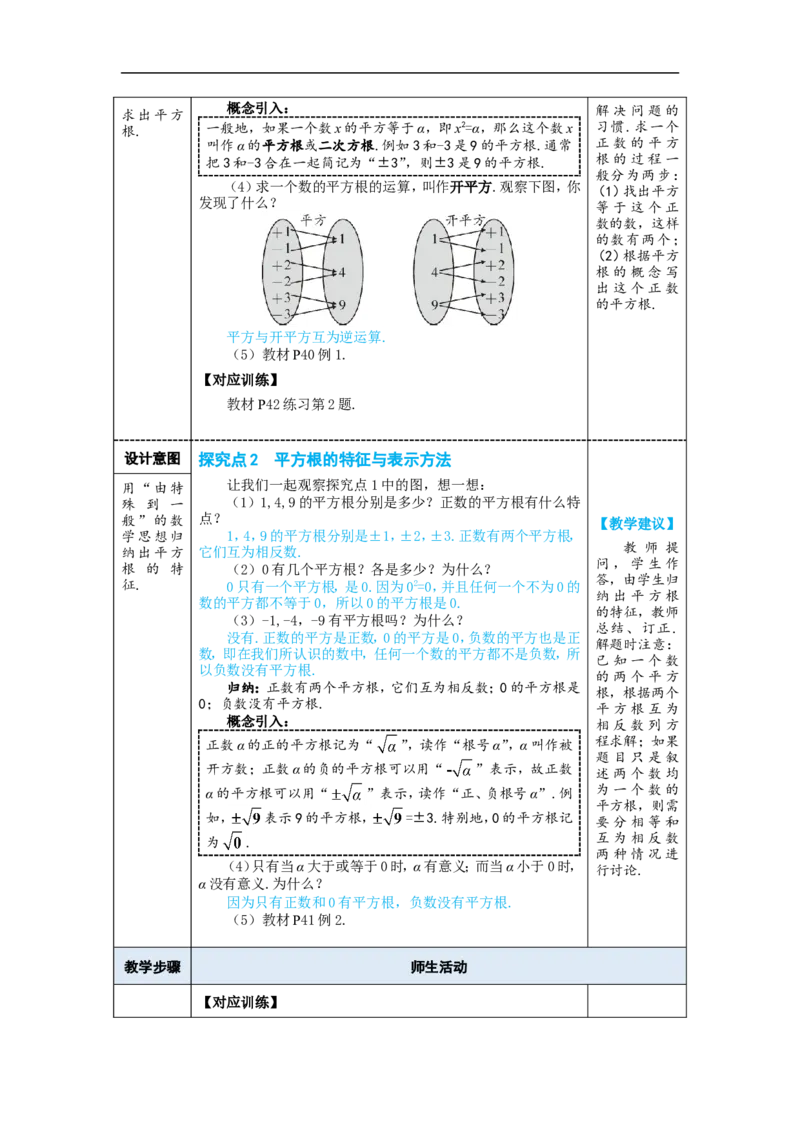 第1课时平方根_初中数学人教版_7下-初中数学人教版_7下-初中数学人教版（2025春季新版）持续更新_03教案齐全_第八章实数_8.1平方根