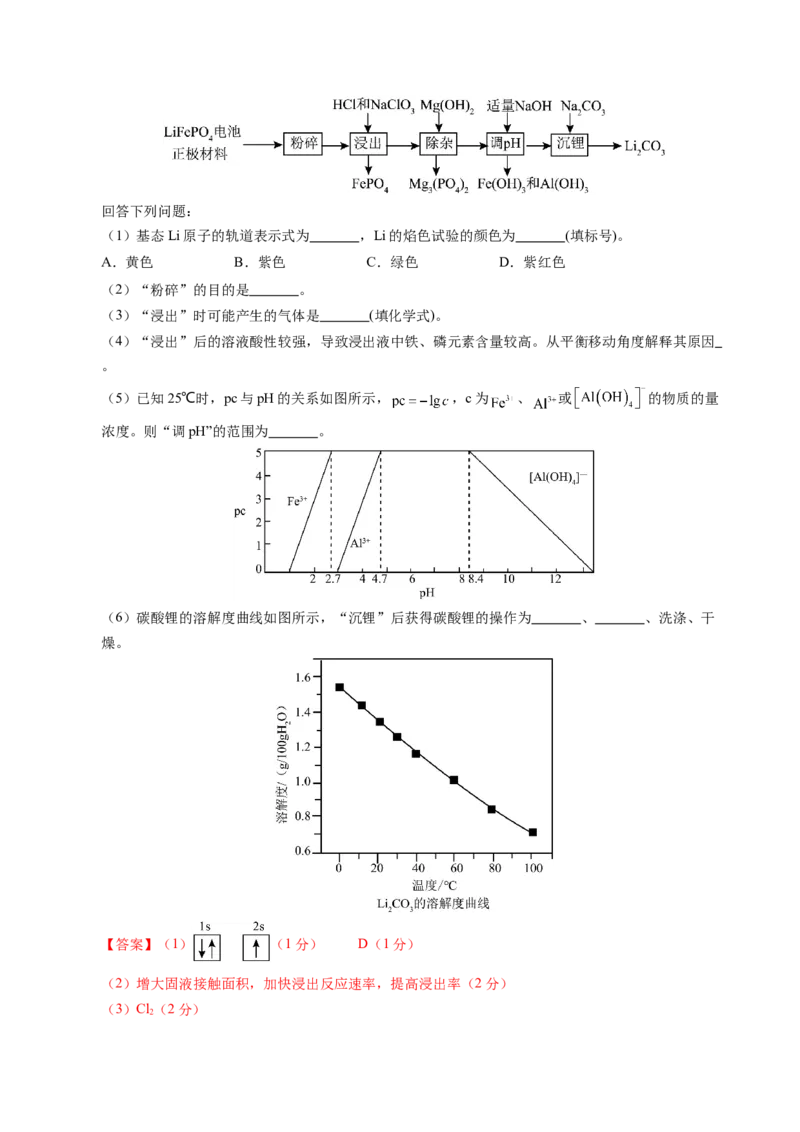 信息必刷卷01（广东专用）（解析版）_05高考化学_2025年新高考资料_2025考前信息卷_2025年高考化学考前信息必刷卷（广东专用）3443221