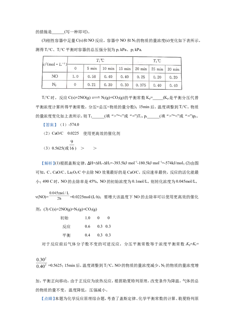 原创（新高考）2021届小题必练12化学平衡移动教师版_05高考化学_新高考复习资料_2021新高考资料_2021届（新高考）高考化学小题必练