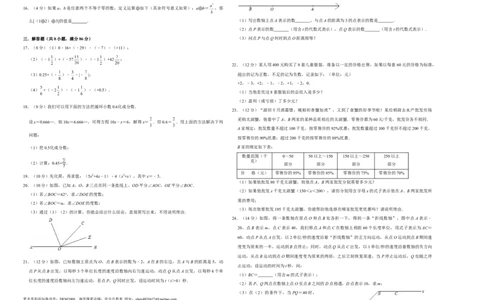 模拟卷02（原卷版）_初中数学人教版_7上-初中数学人教版_7上-初中数学人教版（旧版）赠送_06习题试卷_4期末试卷_期末测试卷（共9份含答案）