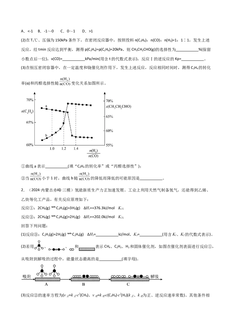 易错专题21化学反应原理解题策略（原卷版）_05高考化学_2024年新高考资料_5.2024三轮冲刺_2024年高考化学考前易错聚焦