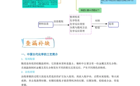 升级版微专题01&ldquo;化&rdquo;中有&ldquo;化&rdquo;&mdash;化学与传统文化（解析版）_05高考化学_新高考复习资料_2024年新高考资料_一轮复习资料_备战2024年高考化学一轮复习考点微专题