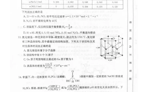 河北省邯郸市2023届高三一模化学试题公众号：一枚试卷君_05高考化学_高考模拟题_新高考_河北省邯郸市2023届高三一模化学试题_河北省邯郸市2023届高三一模化学试题