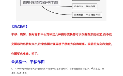 培优专题12图形变换的四种作图-原卷版_初中数学人教版_9下-初中数学人教版_07专项讲练_核心考点突破2022-2023学年九年级数学精选专题培优讲与练（人教版）