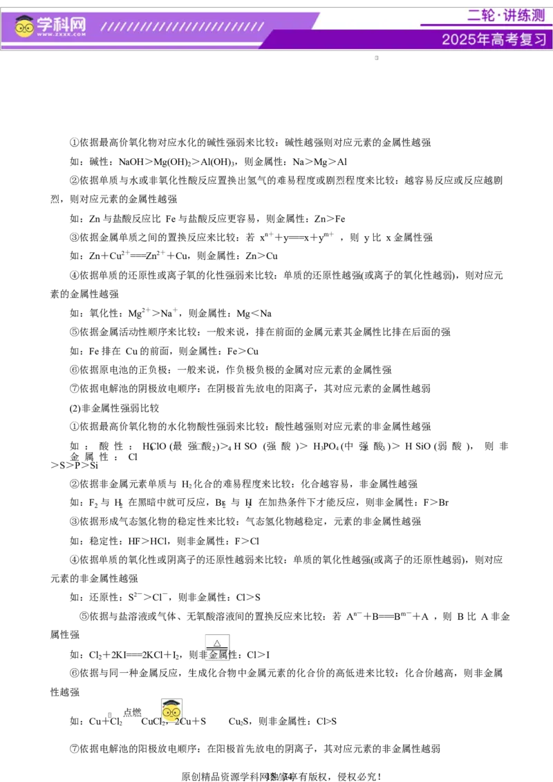 热点专项表格实验汇总分析（原卷版）_05高考化学_2025年新高考资料_二轮复习_上好课2025年高考化学二轮复习讲练测（新高考通用）3379109_主题七化学实验