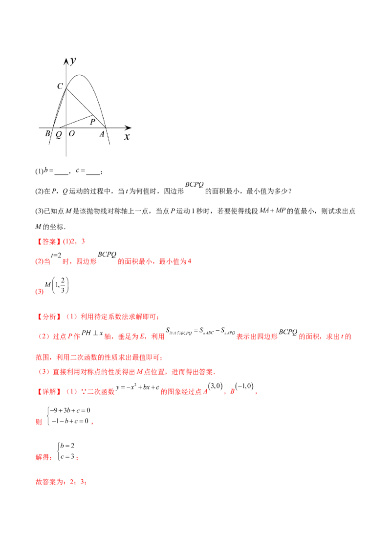 难点冲刺01二次函数的六种实际问题（解析版）_初中数学人教版_9下-初中数学人教版_07专项讲练_2023-2024学年九年级数学全册重难热点提升精讲与过关测试（人教版）