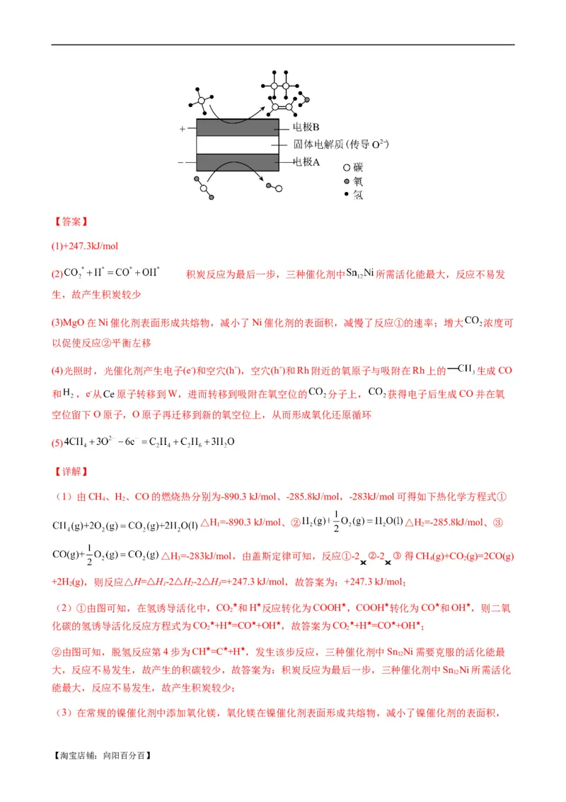 热点06化学反应机理（反应历程）图像分析-2024年高考化学热点&middot;重点&middot;难点专练（新高考专用）（解析版）_05高考化学_新高考复习资料_2024年新高考资料_❤专项复习资料