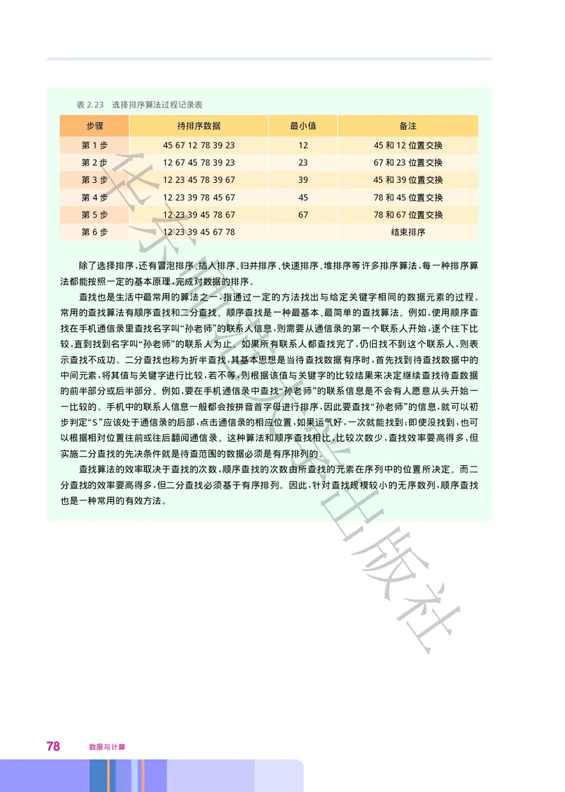 普通高中教科书&middot;信息技术必修1数据与计算(1)_高中全套电子教材及答案。_01高中电子教材全套_信息技术_华东师大版_高中年级_必修1数据与计算