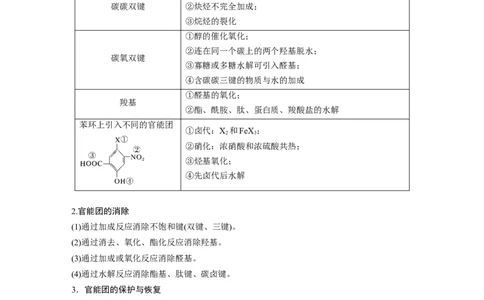 大单元五　第十五章　第69讲　有机合成_05高考化学_2025年新高考资料_一轮复习_2025大一轮复习讲义+课件（完结）_2025大一轮复习讲义化学教师用书Word版文档全书