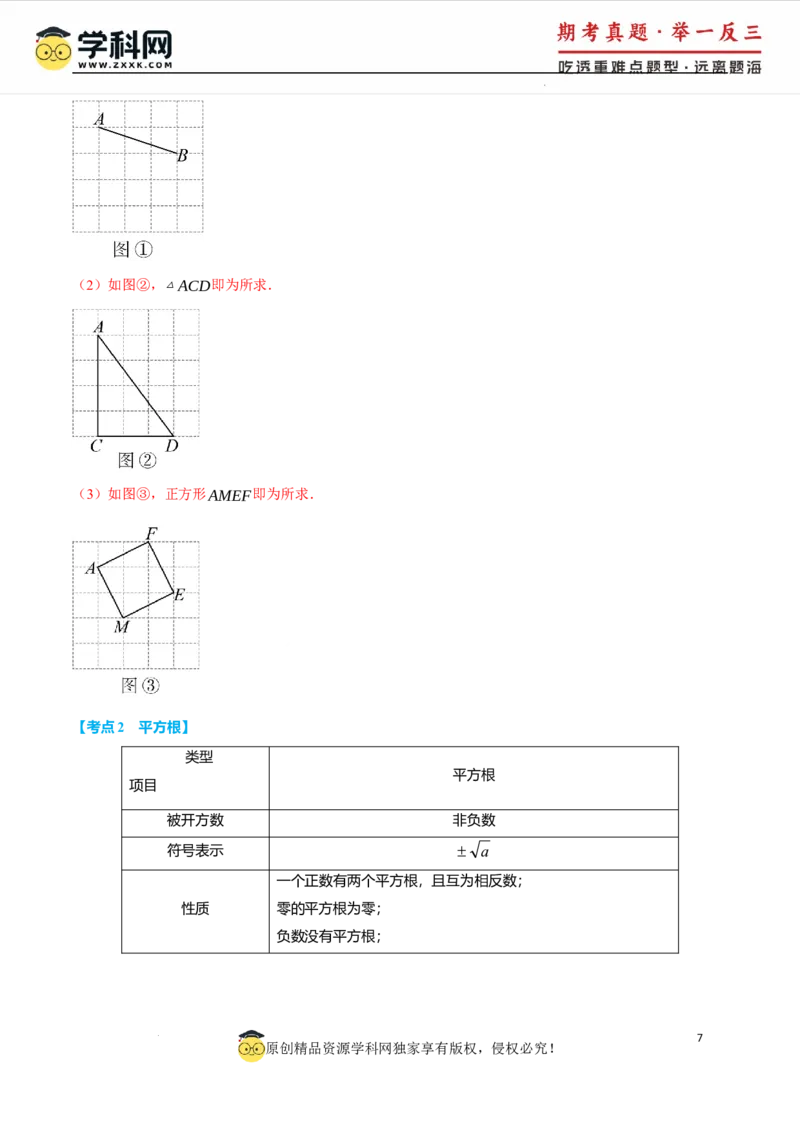 专题8.6实数全章专项复习5大考点13种题型（举一反三）（人教版2024）（解析版）_初中数学人教版_7下-初中数学人教版_7下-初中数学人教版（2025春季新版）持续更新_04专项讲练