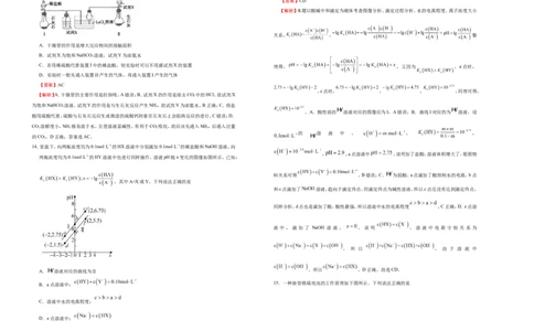 原创（新高考）2021届高考考前冲刺卷化学（七）教师版_05高考化学_新高考复习资料_2021新高考资料_2021届高考考前冲刺卷（新高考）5.31更新