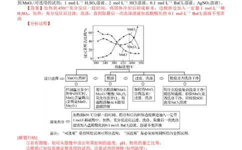 微专题突破14物质制备与实验方案设计考点透视（学案）（教师版）_05高考化学_2025年新高考资料_二轮复习_01高考语文等多个文件