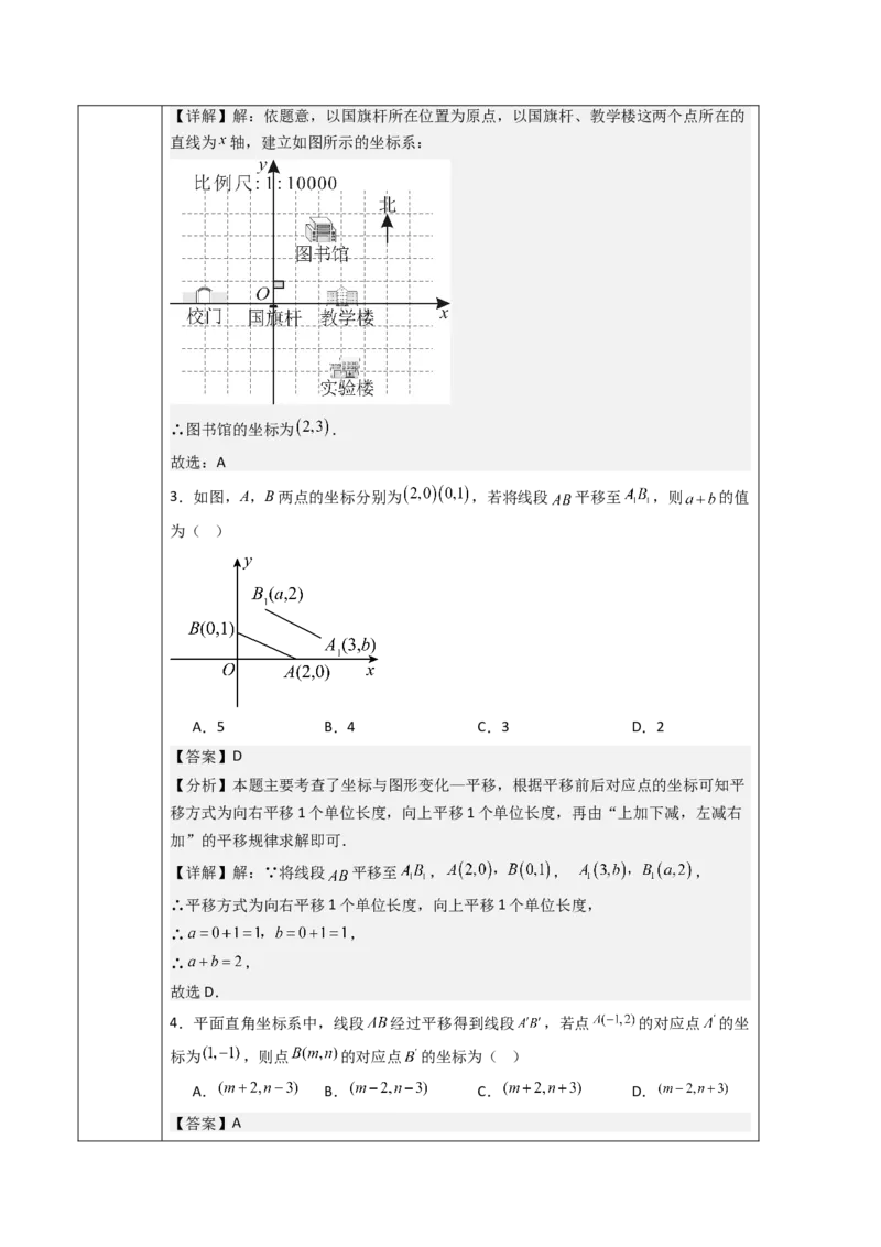 第9章平面直角坐标系（大单元教学设计）-（人教版2024）_初中数学_七年级数学下册（人教版）_大单元教学课件+教学设计-U42