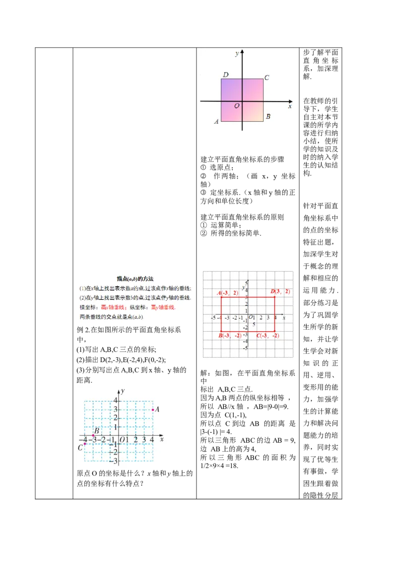第9章平面直角坐标系（大单元教学设计）-（人教版2024）_初中数学_七年级数学下册（人教版）_大单元教学课件+教学设计-U42
