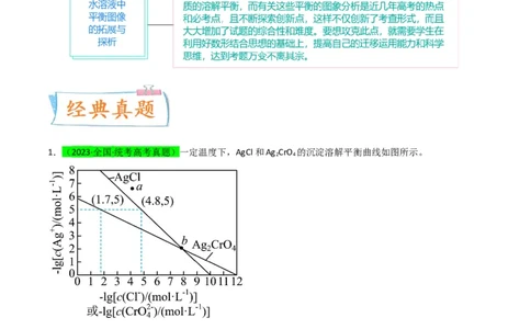 升级版微专题39水溶液中平衡图像的拓展与探析-备战2024年高考化学考点微专题（解析版）(全国版)_05高考化学_新高考复习资料_2024年新高考资料_一轮复习资料_教师版（含答案解析）