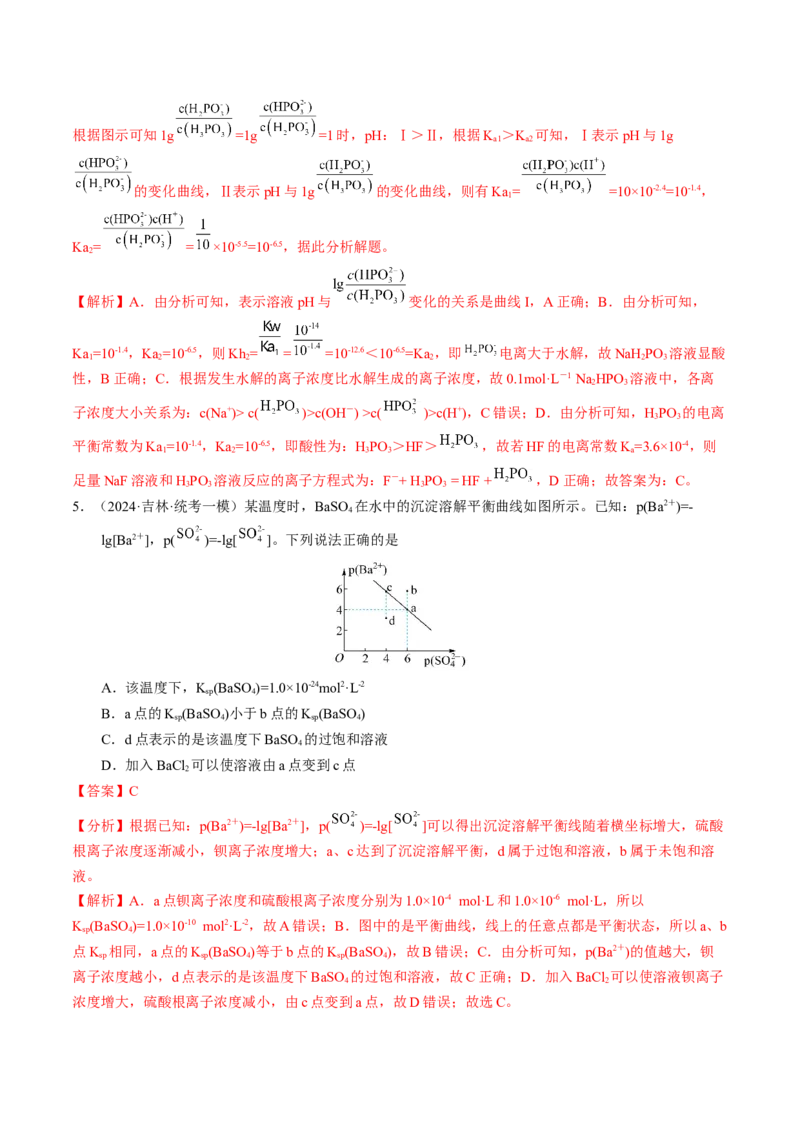押选择题新型化学电源、电化学原理及应用、溶液中的离子平衡（解析版）-备战2024年高考化学临考题号押题（辽宁、黑龙江、吉林专用）_05高考化学_2024年新高考资料_5.2024三轮冲刺