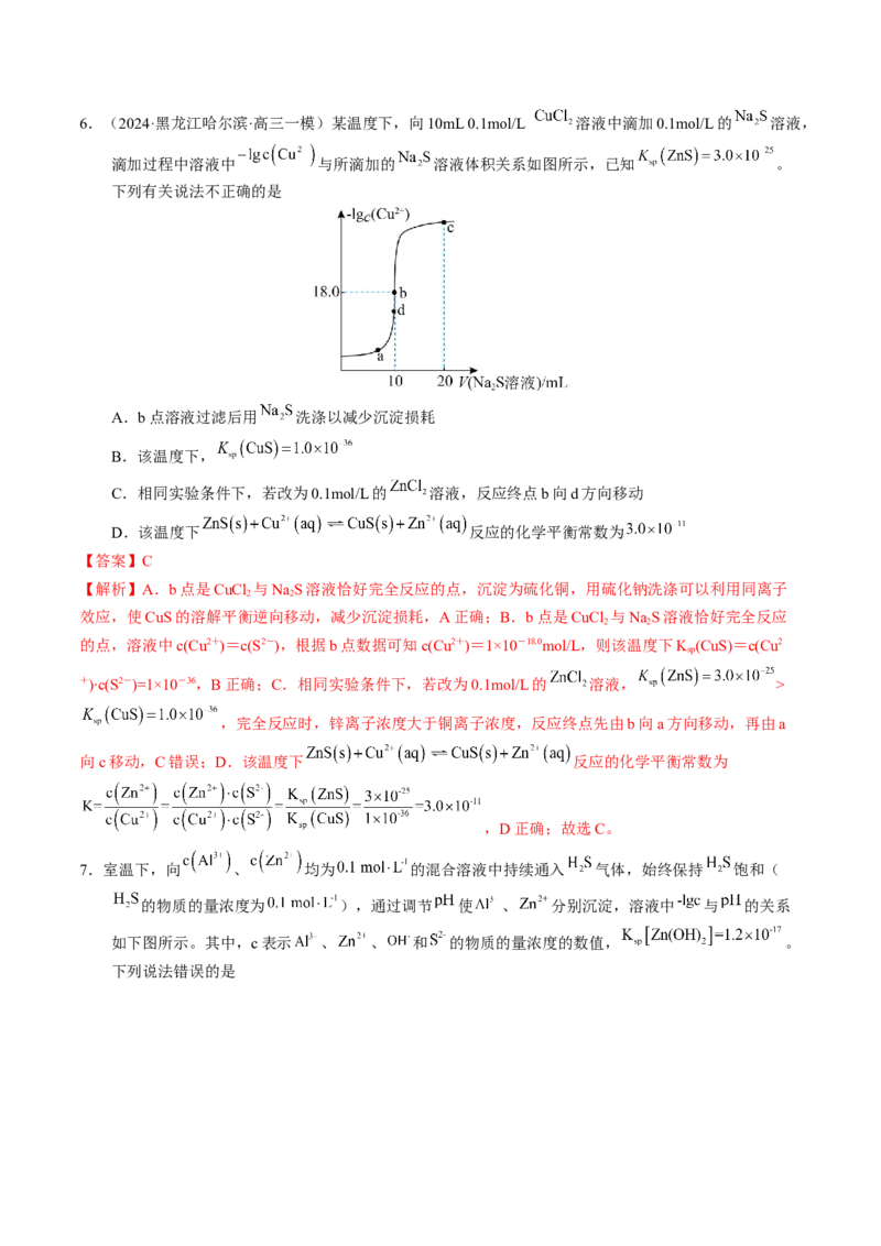 押选择题新型化学电源、电化学原理及应用、溶液中的离子平衡（解析版）-备战2024年高考化学临考题号押题（辽宁、黑龙江、吉林专用）_05高考化学_2024年新高考资料_5.2024三轮冲刺