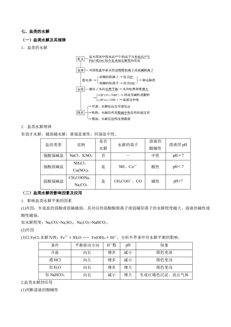 专题八水溶液中的离子平衡（原卷版）_05高考化学_新高考复习资料_2023年新高考资料_二轮复习_题型分类归纳2023年高考化学二轮复习讲与练