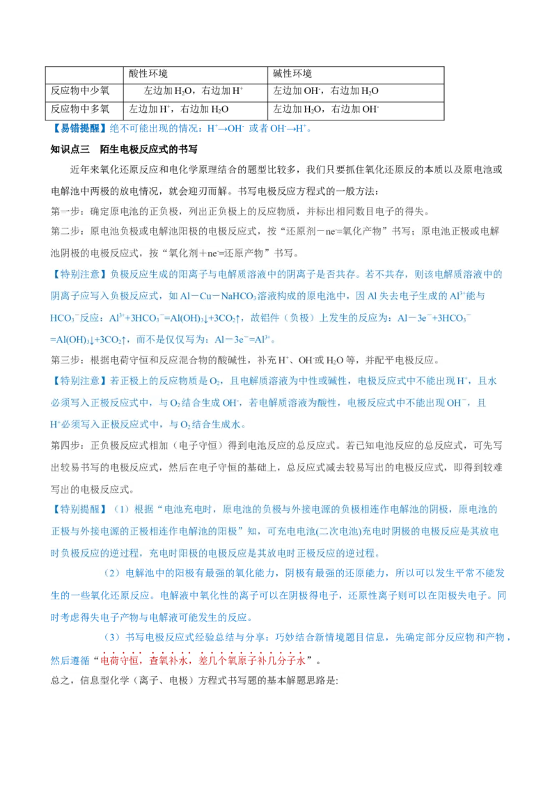 专题讲座（二）整合有效信息书写陌生化学方程式（讲）-2023年高考化学一轮复习讲练测（全国通用）（原卷版）_05高考化学_通用版（老高考）复习资料_2023年复习资料_一轮复习