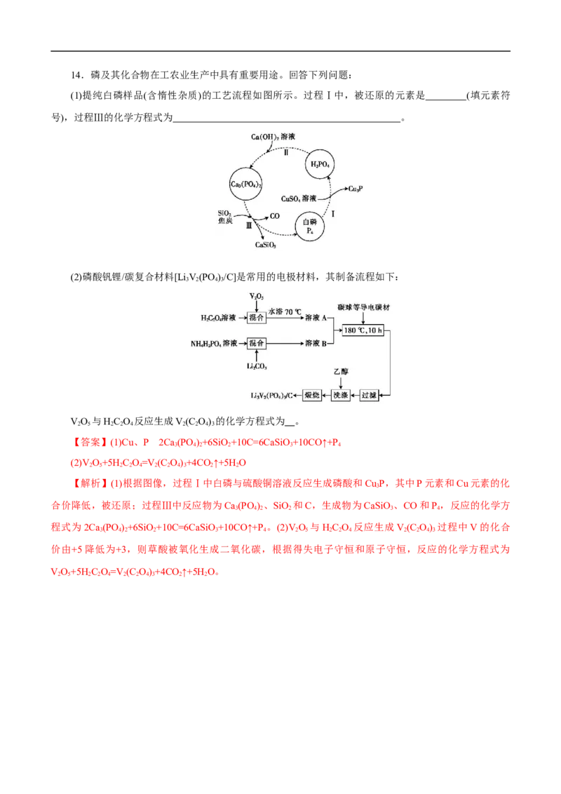 微练9新情境的方程式书写（解析版）_05高考化学_新高考复习资料_2023年新高考资料_专项复习_2023年高考化学热点专项导航与精练（新高考专用）