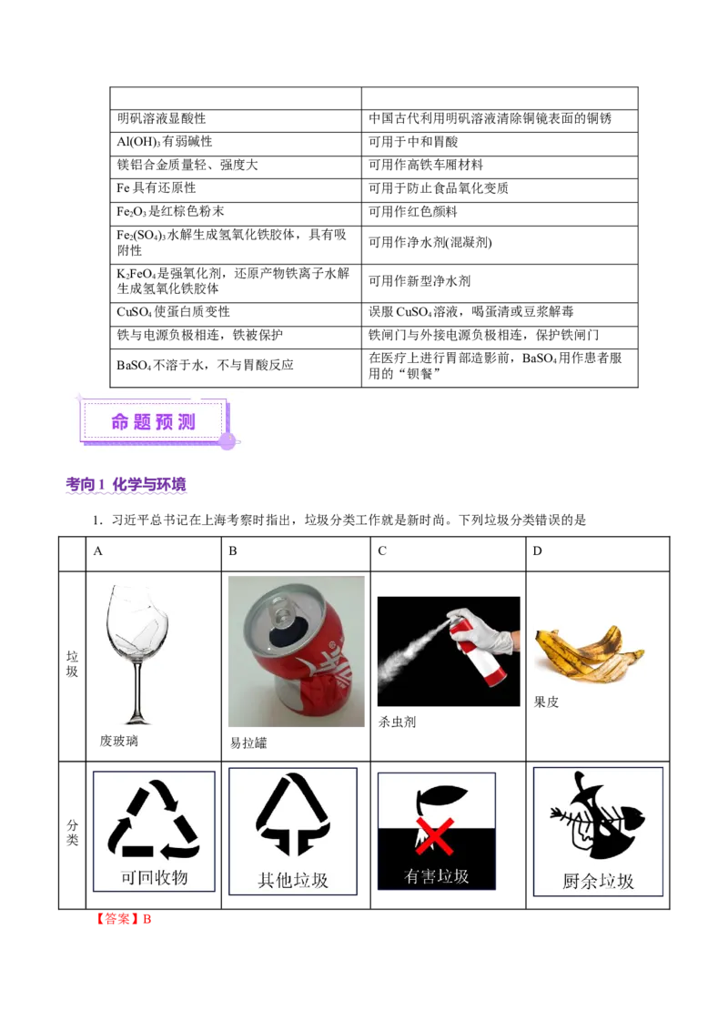 热点专项STSE与传统文化的化学价值（讲义）（解析版）_05高考化学_2025年新高考资料_二轮复习_上好课2025年高考化学二轮复习讲练测（新高考通用）3379109