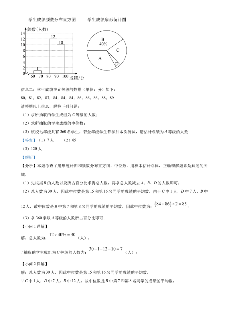 精品解析：2024年辽宁省中考数学试卷（解析版）_new_初中数学人教版_9下-初中数学人教版_09中考真题_2024中考数学真题