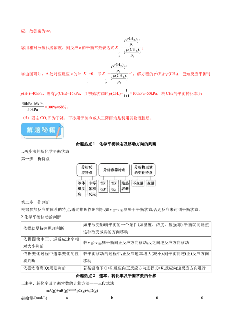 押广东卷第19题&nbsp;化学反应原理综合题（解析版）_05高考化学_2024年新高考资料_5.2024三轮冲刺_备战2024年高考化学临考题号押题（广东卷）323301515