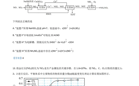 江苏省南京市23届高三上学期期初学情调研化学含答案_05高考化学_高考模拟题_新高考