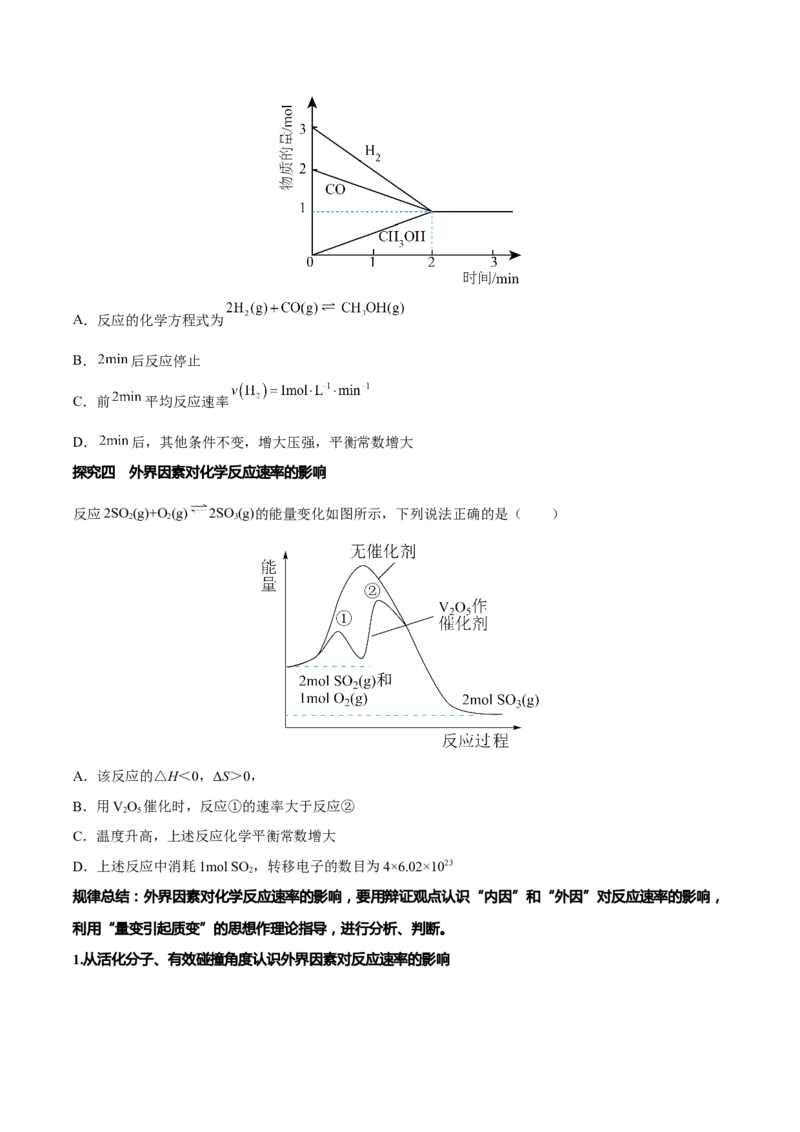 专题六反应速率化学平衡与能量变化（原卷版）_05高考化学_新高考复习资料_2023年新高考资料_二轮复习_题型分类归纳2023年高考化学二轮复习讲与练