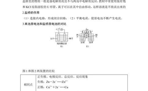 核心素养提升19盐桥原电池的分析与判断_05高考化学_新高考复习资料_2022年新高考资料_2022年一轮复习各版本_1.高考化学2022年一轮复习通用版_配套习题库