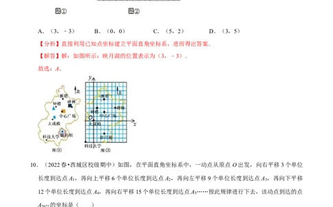 专题7.2坐标方法的简单应用专项提升训练（重难点培优）2023培优（解析版）人教版_初中数学人教版_7下-初中数学人教版_7下-初中数学人教版（旧版）赠送_07专项讲练