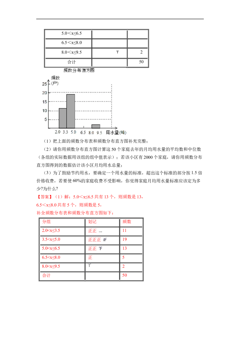 第20章数据分析单元检测-重要笔记八年级数学下学期重要考点精讲精练(人教版)（解析版）_初中数学人教版_八年级数学下册_保存转存之后查看(1)_旧版-可参考_06习题试卷_2单元测试