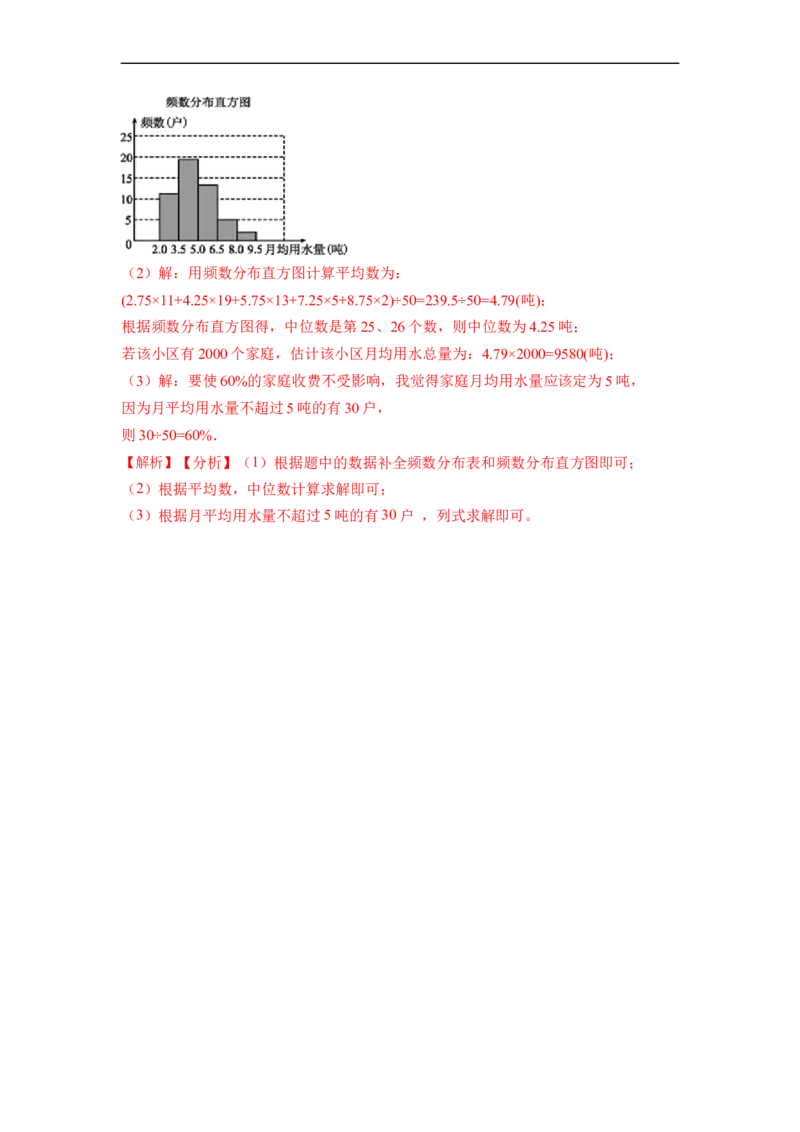 第20章数据分析单元检测-重要笔记八年级数学下学期重要考点精讲精练(人教版)（解析版）_初中数学人教版_八年级数学下册_保存转存之后查看(1)_旧版-可参考_06习题试卷_2单元测试