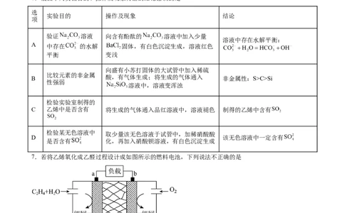 信息必刷卷02（河北专用）（考试版）_05高考化学_2025年新高考资料_2025考前信息卷_2025年高考化学考前信息必刷卷（河北专用）34330545
