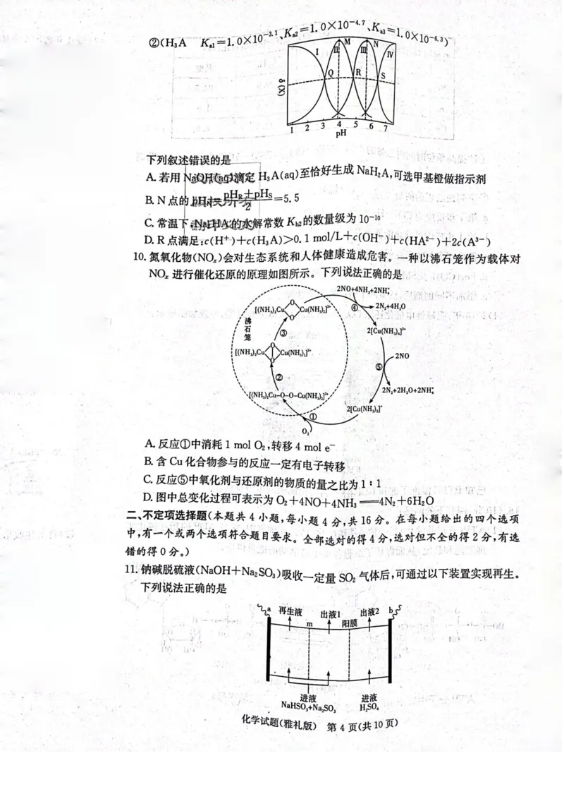 化学（雅礼五次）_05高考化学_高考模拟题_新高考_湖南省长沙市雅礼中学2022-2023学年高三上学期第五次月考化学试卷_湖南省长沙市雅礼中学2022-2023学年高三上学期第五次月考化学试卷