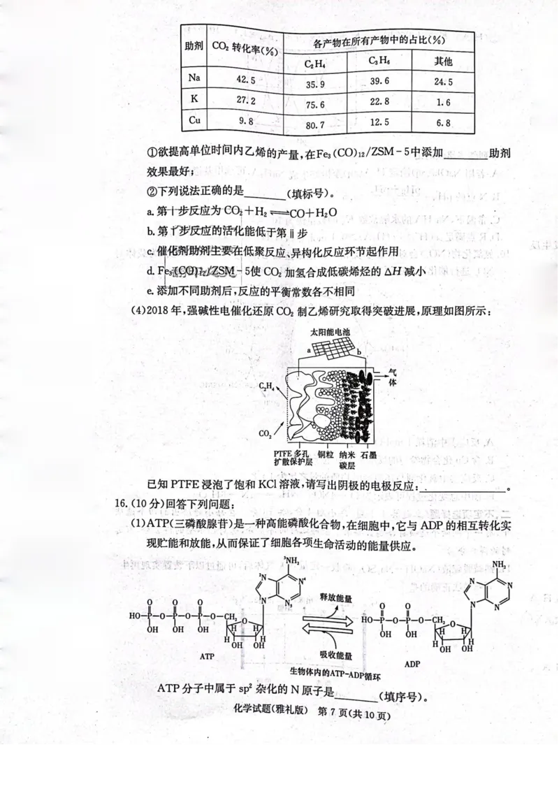化学（雅礼五次）_05高考化学_高考模拟题_新高考_湖南省长沙市雅礼中学2022-2023学年高三上学期第五次月考化学试卷_湖南省长沙市雅礼中学2022-2023学年高三上学期第五次月考化学试卷