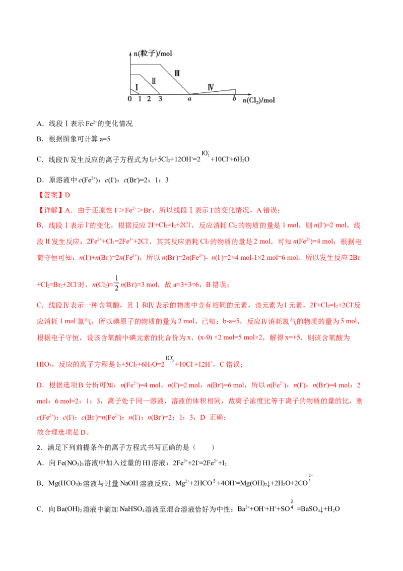 专题四元素及其化合物（解析版）_05高考化学_新高考复习资料_2023年新高考资料_二轮复习_题型分类归纳2023年高考化学二轮复习讲与练