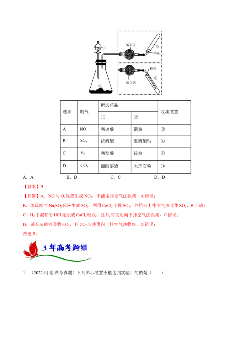 专题四元素及其化合物（解析版）_05高考化学_新高考复习资料_2023年新高考资料_二轮复习_题型分类归纳2023年高考化学二轮复习讲与练