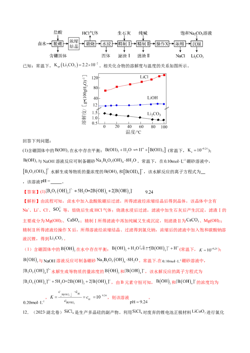 微考点陌生情境下方程式的书写（核心考点精讲精练）-备战2025年高考化学一轮复习考点帮（新高考通用）（解析版）_05高考化学_2025年新高考资料_一轮复习
