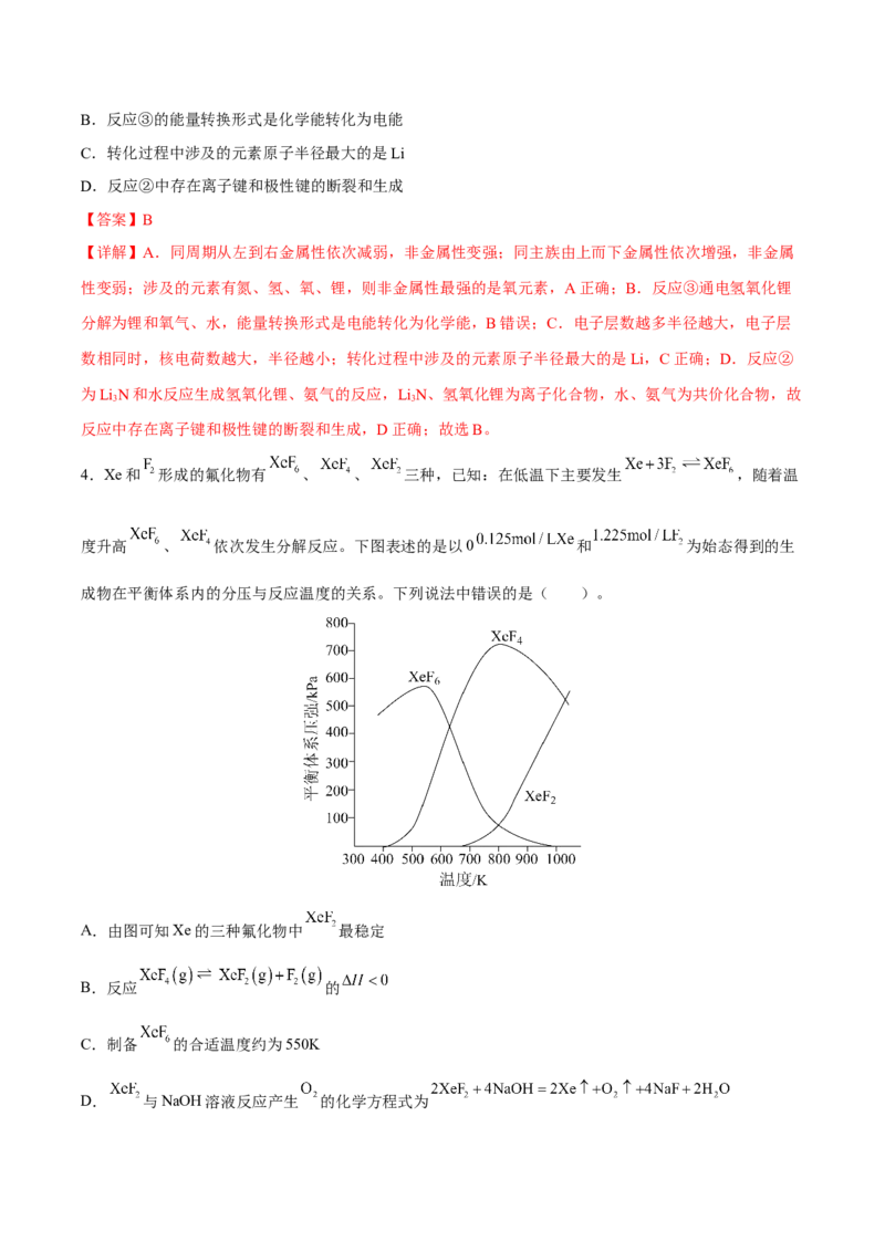 专题六反应速率化学平衡与能量变化（解析版）_05高考化学_新高考复习资料_2023年新高考资料_二轮复习_题型分类归纳2023年高考化学二轮复习讲与练