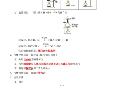 知识清单11++碳、硅及其重要的化合物-口袋书2024年高考化学一轮复习知识清单_05高考化学_2024年新高考资料_1.2024一轮复习_2024年高考化学一轮复习知识清单