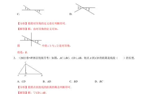 专题5.1相交线专项提升训练（重难点培优）-拔尖特训2023培优（解析版）人教版_初中数学人教版_7下-初中数学人教版_7下-初中数学人教版（旧版）赠送_07专项讲练